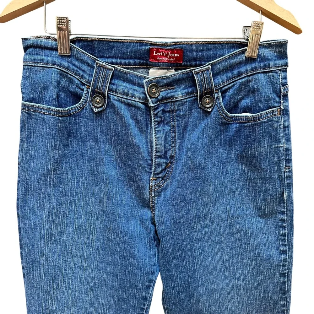 Vintage Levi's Jeans Perfectly Slimming Bootcut‎ Casual Boho Women's Size 10